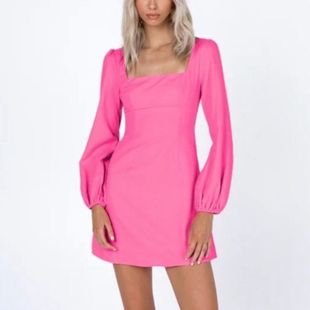 Princess Polly Hastings Long Sleeve Mini Dress Women's 2